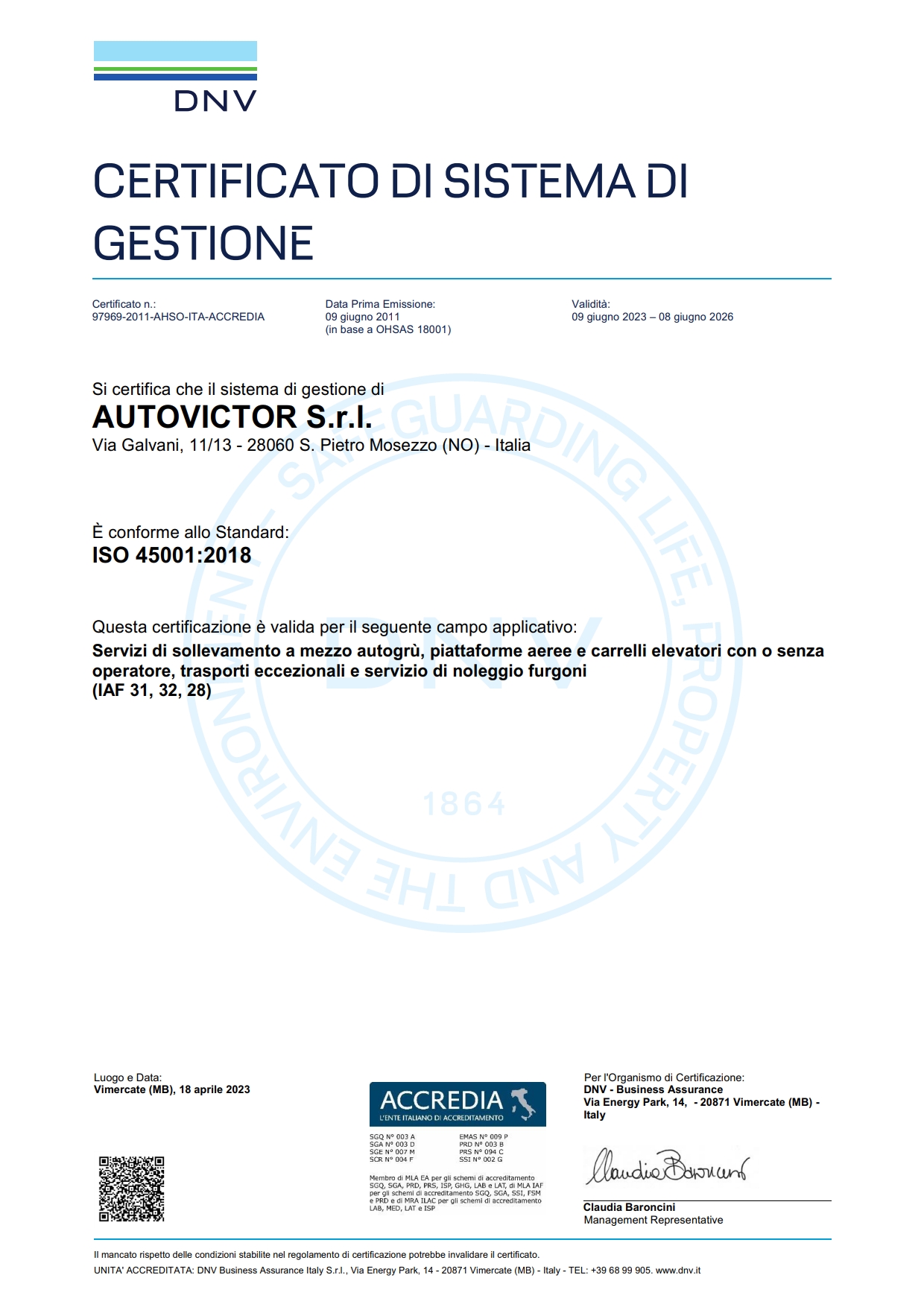 Certificazione di Sicurezza